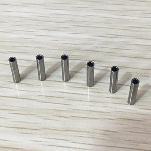 1000 pz/sacchetto Connettori a crimpare a barilotto singolo per lenza da pesca, Nuovi Tubi Rotondi Bianchi in Rame, Accessori per Attrezzi da Pesca - Product Image 2