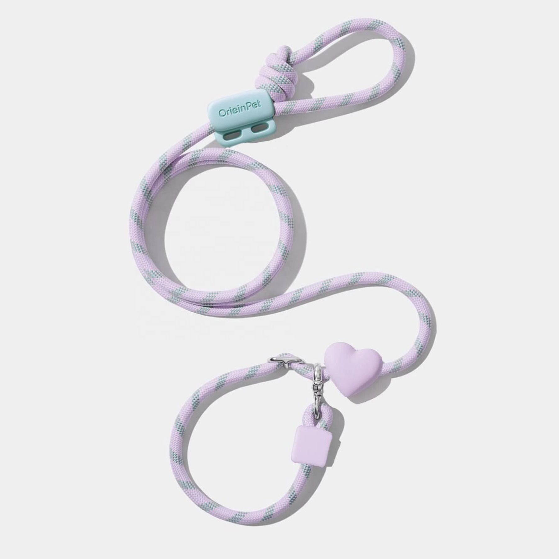 Custom Hands-Free 4-in-1 Dog Leash - Crossbody Polyester with Silicone Rope Lead | Sichuan Origin Te