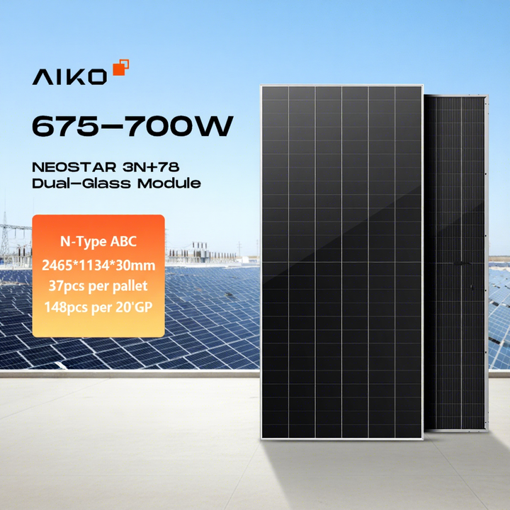 Aiko Neostar 685W-700W High Efficiency Solar Panels - N-Type