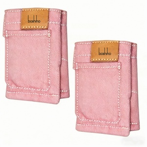 Boshiho Pink Jeans <b>Wallet</b> Personalized Denim <b>Money</b> Holder Coin Purse Foldable Denim Shorts Pants Card Holder <b>Wallet</b> - Product Image 4