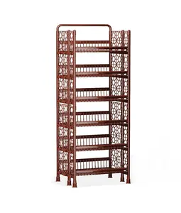 Sturdy Plastic Elegant Looking Storage Racks 6 partition Foldable Adjustable Easily Use Easy To Setup Wholesale Reasonable Price