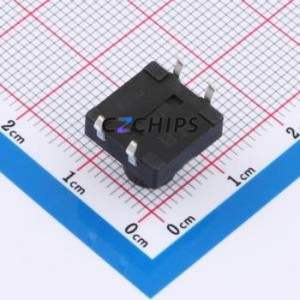 TSA12111-100B512BA Tactile Switch Through hole-4P,11.7x11.5mm Switch Single Pole Single Throw Round Button 2.8N 11.7mm - Product Image 2