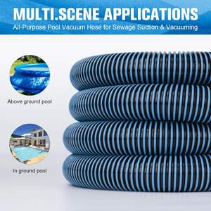 Manchon flexible pour aspirateur de <span class=keywords><strong>piscine</strong></span> en plastique, diamètre 1-1/4 pouces, 27 pieds, robuste, pour piscines hors sol et enterrées - Product Image 4