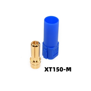 Connecteur haute puissance Amass XT150 mâle/femelle avec manchons de protection, fiches dorées de 6 mm pour le test de batteries et les applications RC - Product Image 5