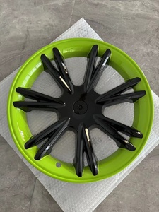 Cache-roue personnalisé pour jantes de 19 pouces, style sport, noir mat/brillant - Product Image 5