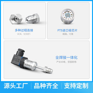 Transmisor de Presión Mpm PCM320V VCR14 de Acero Inoxidable, Sensor de Silicio Difuso de 4-20 mA, IP65 - Product Image 4