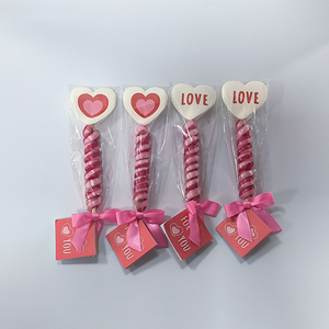 Kẹo dẻo hình trái tim đóng hộp với vị kẹo mút trái cây tươi mát, vị anh đào và vani, kết cấu cứng, vị ngọt và thơm ngon như trái cây - Product Image 4