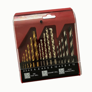 16 pezzi HSS torsione punta trapano in muratura punta di legno a tre punti per la casa fai da te muro di cemento legno plastica alluminio - Product Image 2