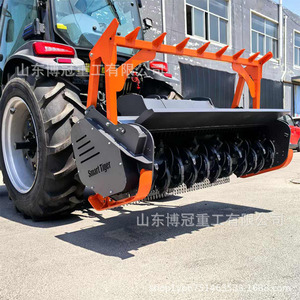 เครื่องบดเศษไม้สมาร์ทไทเกอร์แบบขับเคลื่อนด้วย PTO สำหรับรถแทรกเตอร์ ใช้สำหรับการเคลียร์พื้นที่เกษตรกรรม - Product Image 1