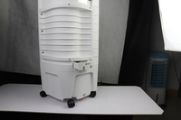 Enfriador de aire evaporativo de pie para suelo, 110-240V, 200W, con tanque de agua de 60L, gran oferta