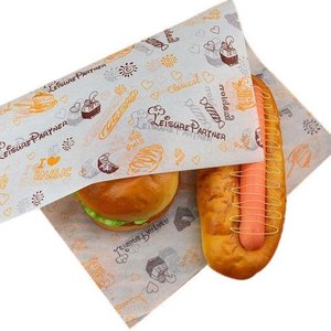 Custom Sandwich <strong>Wrap</strong> <strong>Paper</strong> Fast Food Packaging Oil-proof Wax <strong>Paper</strong> for Food Wrapper <strong>Paper</strong> - Product Image 3