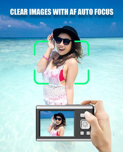 Caméra Selfie double écran 60MP de haute qualité <span class=keywords><strong>Appareil</strong></span> <span class=keywords><strong>photo</strong></span> numérique 4K HD avec grand écran de 2.8 pouces Caméra pour enfants <span class=keywords><strong>Zoom</strong></span> 16X - Product Image 6
