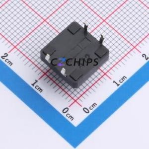 SMG-03-H080A1 Tactile Switch Through hole Component (THT)-4P,12x12mm Switch Single Pole Single Throw Round Button 2.5N 12mm - Product Image 2