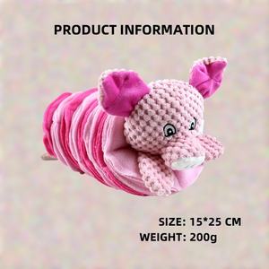 2025 nuovo arrivo giocattoli per annusare cani da compagnia disegno di maiale d'anatra che annusa cibo che perde giocattoli di addestramento interattivi per cani all'ingrosso - Product Image 4