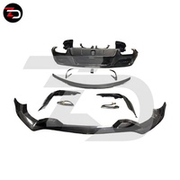 Kit carrosserie carbone style B à prix d'usine avec lèvre avant, diffuseur arrière et spoiler pour GLE Coupé W166 GLE350 GLE450