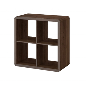 Estantería Minimalista de MDF para Dormitorio, Oficina en Casa, Sala de Estar, Organizador de Almacenamiento, Mueble de Almacenamiento Rústico para Salón de Belleza, <span class=keywords><strong>Librero</strong></span> - Product Image 4