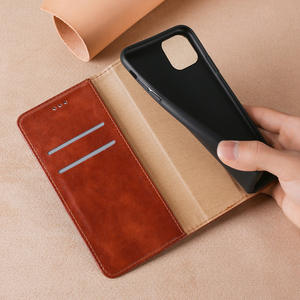 Étuis de téléphone portable en cuir à rabat magnétique pour Samsung S24 S23 S22 S21 Étuis de téléphone à clip de carte de support de téléphone 15 14 13 12 11 - Product Image 4