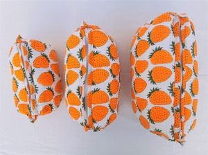 Bolsa de Aseo Acolchada de Algodón Hecha a Mano con Estampado de Bloques, Neceser de Viaje - Product Image 6