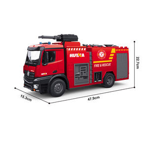 LEHOO <span class=keywords><strong>Huina</strong></span> <span class=keywords><strong>1562</strong></span> 22CH Spray de agua RC Camión de bomberos 2,4 Ghz Camión de bomberos controlado por radio para niños - Product Image 2