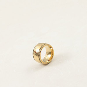 Anillos de Boda Chapados en Oro de 18K para Mujer, Anillos Apilables con Circonita Cúbica, Anillos de Compromiso y Promesa, Joyería Moderna - Product Image 5