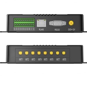 Lector RFID Fijo para Exteriores Vanch de 8 Puertos, Chip Impinj R2000, 860-960Mhz, Material ABS, Protección IP65, SDK Gratuito, Control Remoto Pasivo ISO - Product Image 3