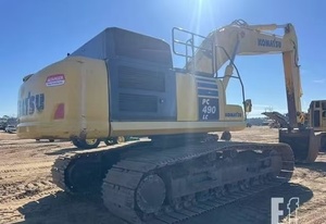 Excavadora de cadenas usada Komatsu PC490LC de 45 toneladas con motor Isuzu y válvulas ENERPAC, máquina de movimiento de tierras sobre orugas para construcción - Product Image 3
