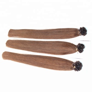 Russian 100 <b>Cheap</b> Remy U Tip Hair <b>Extensions</b> Wholesale 1G Strands Miami Nail Tap Hair <b>Extension</b> - Product Image 3