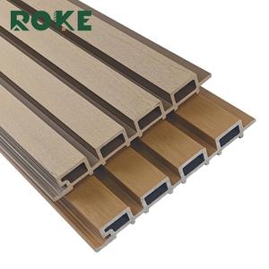 Panneau mural WPC résistant à l'eau ROKE avec grille antidérapante, <span class=keywords><strong>prix</strong></span> abordable, pour <span class=keywords><strong>extérieur</strong></span>, salle de bain, mur <span class=keywords><strong>extérieur</strong></span> et clôture - Product Image 4