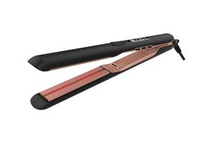 Lisseur de cheveux professionnel en céramique avec logo personnalisé, infrarouge vibrant, 450 degrés, planchas de cabello ionique - Product Image 3