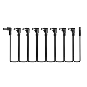 Adaptateur d'alimentation pour effets de guitare <span class=keywords><strong>Caline</strong></span> CP-07B DC 9V 1A avec câble de chaîne en daisy à 8 voies, câbles à polarité inversée, batterie - Product Image 6