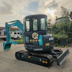 حفارة جديدة مستعملة <span class=keywords><strong>KOBELCO</strong></span> SK50SR 5 طن مصغرة اليابان وصول جديد ESA CE حالة جيدة حار بيع البوتيك وقت عمل منخفض - Product Image 5