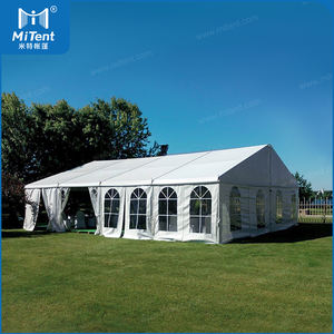 Đám cưới sang trọng bên Lều gazebo tán mạnh mẽ Cấu trúc nhôm chống cháy PVC lều - Product Image 1