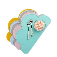 Set de vaisselle isotherme en Silicone, 48x27cm, isolant, luxueux, en forme de nuage, thermo-isolant, napperon, ustensiles de cuisine, tampons de décoration de Table