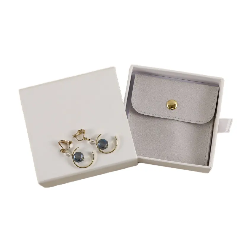 Boîte à bagues de luxe personnalisée Boîte à bijoux de luxe rigide avec gaufrage en feuille d'or-Boîte d'emballage cadeau à tiroir en papier d'estampage
