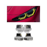 Modules LED DRL citron jaune pour 2021 2022 BM-W M3 M4 G22 G23 G26 G80 G82 G83 430i M440i phare Laser feux diurnes