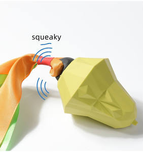 Mainan anjing interaktif makanan bocor pisang Tpr mainan boneka binatang peliharaan berbentuk buah pemberi makan anjing - Product Image 5