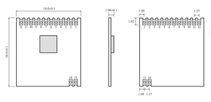 Ebyte E27-433M20S 425MHz 433MHz 525MHz <b>Wireless</b> <b>Rf</b> Receiver <b>Module</b> Si4432 Chip - Product Image 4