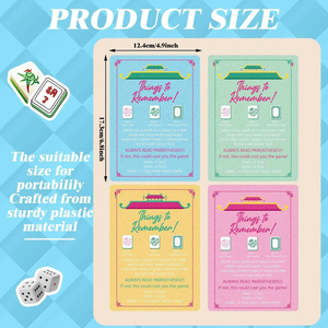 Juego de Mezclador de Fichas de Mahjong de PP Impresas a Todo Color Personalizadas, Flexibles, Directo de Fábrica - Product Image 6