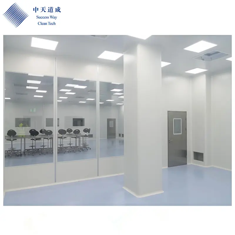 ISO GMP Modular Clean Room Prefab Turnkey Cleanroom Project for Pharma Laboratory