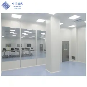 Hepa Filter Clean Room ISO GMP Modular Clean Room Prefab Turnkey Cleanroom Project For Pharma Laboratory