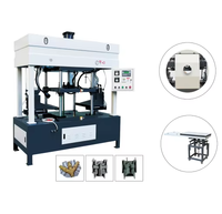 Machine de moulage par compression à noyau de sable en acier galvanisé, moteur PLC 7,5 kW 380 V, pour la fabrication de boîtiers de fonderie, facile à utiliser pour les robinets