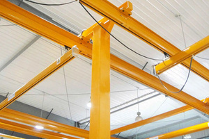 יחיד גמיש מונורייל חשמלי יחיד גורת תקורה מעל 0.5 טון 1 טון 2 טון 3 טון גמיש משולב עגור למכירה - Product Image 3