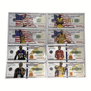 Nuova Banconota Commemorativa da Un Milione di Dollari in Lamina d'Argento di <span class=keywords><strong>Kobe</strong></span> Bryant - Product Image 4