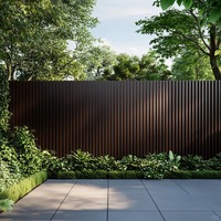 Panneau mural extérieur moderne en WPC co-extrudé haute durabilité, ignifuge, imperméable et anti-moisissure pour hôtels, maisons et lieux de divertissement