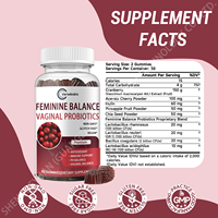 OEM Private Label Vrouwelijke Balans Supplementen Suiker Vrije Gummies voor Immuunondersteuning & Vaginale Gezondheid en Antioxidanten Volwassenen 60