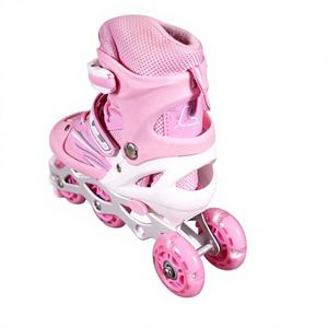 Scarpe da Pattinaggio Ruidongle con Logo Personalizzato per Ragazzi e Ragazze, Taglia Regolabile per Età 6-12, Allenamento e Pratica all'Aperto - Product Image 3