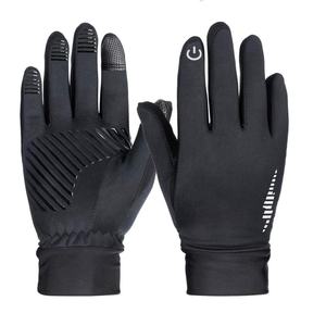 قفازات شتوية للرجال والنساء تعمل باللمس لرياضات الهواء الطلق القيادة الحرارية والجري قفازات رأس دافئة للمشي والأنشطة الشتوية - Product Image 1