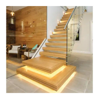 Prix le plus bas Chine Conception d'escalier intérieur de haute qualité Escaliers flottants Marbre Maison moderne Flottant Escalier droit