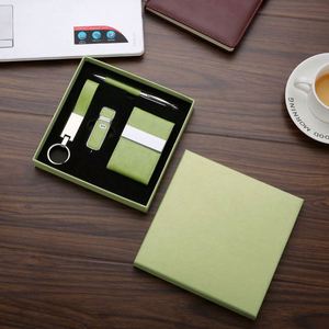 Personalized 2025 Luxury High Quality Corporate Business Gift Set Keychain with Custom Logo Neoprene Material for Men and Women - Product Image 1