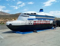 Yacht gonflable géant, modèle de bateau gonflable pour la publicité